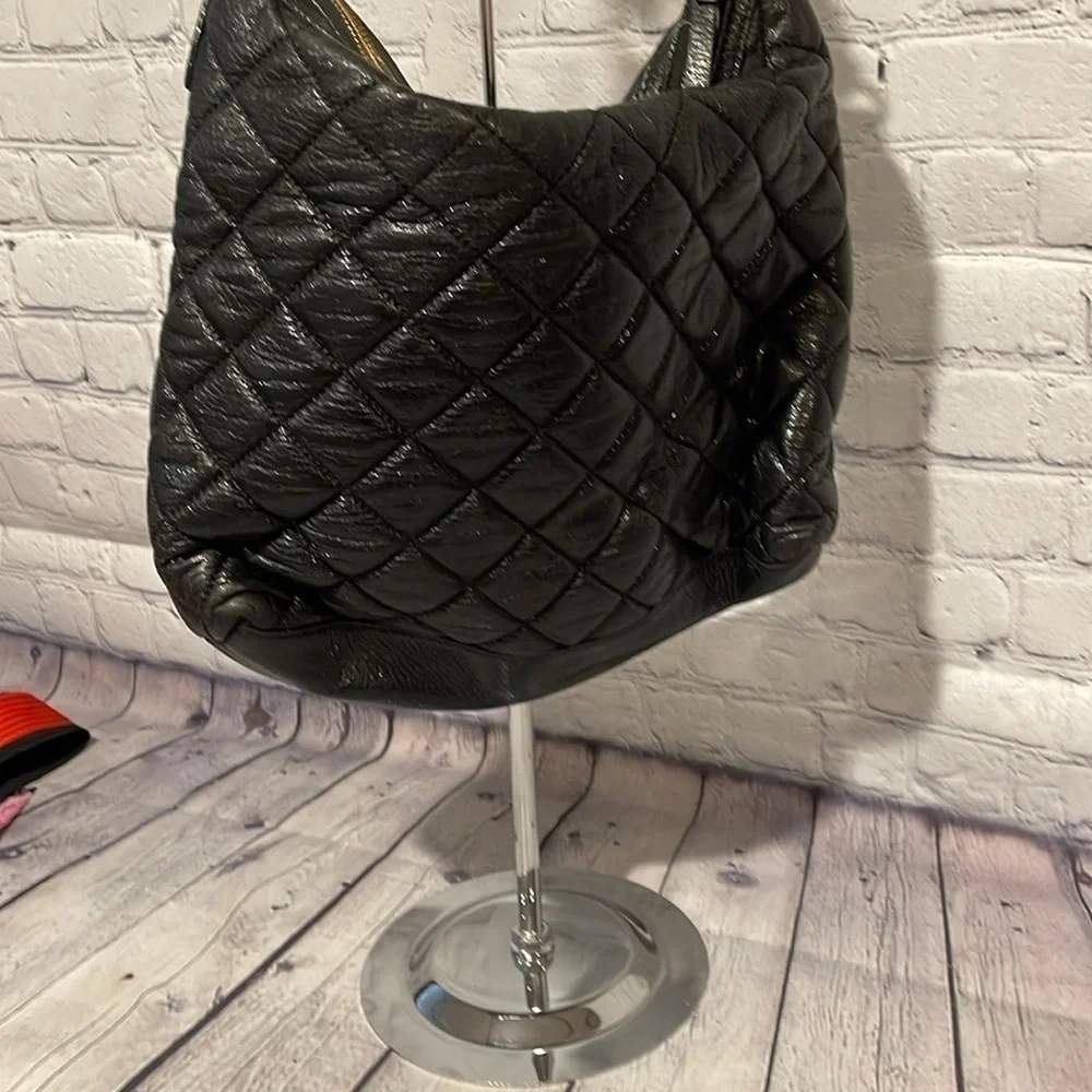 Kate Spade Black Quilted Shoulder Bag